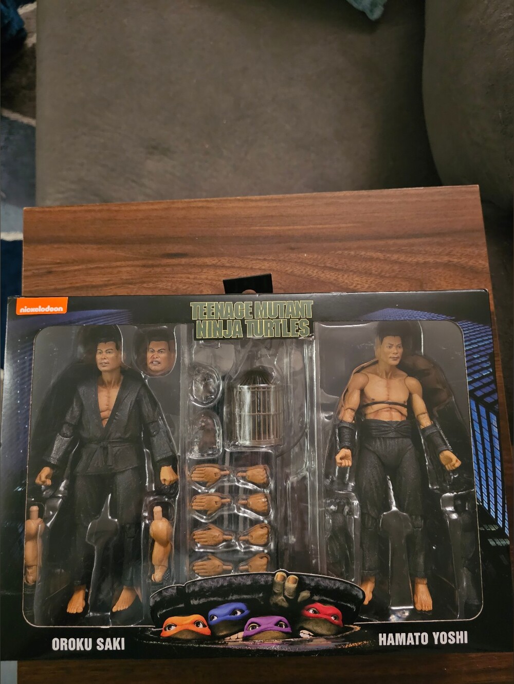 NECA Homato Yoshi/Oroku Saki Dual Pack - Teenage Mutant Ninja Turtles